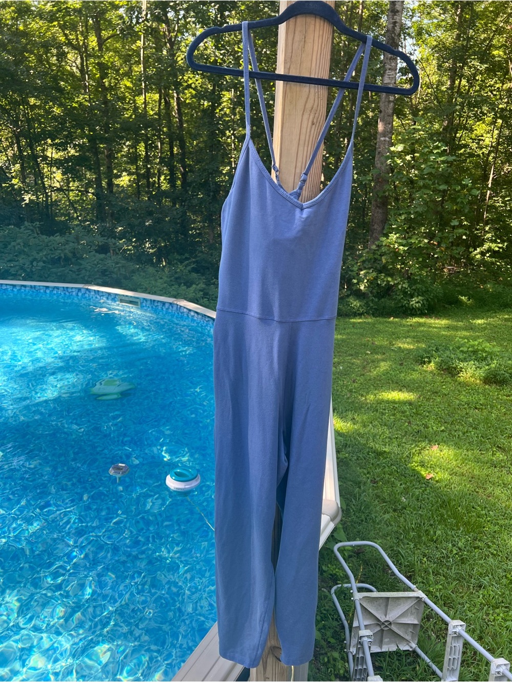 Old Navy Blue Sleeveless Kids One-Piece Jumpsuit